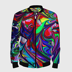 Бомбер мужской Vanguard color pattern Expression, цвет: 3D-черный