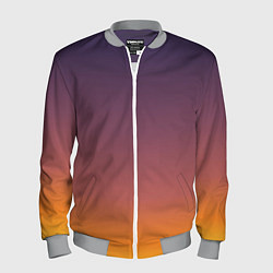 Мужской бомбер Sunset Gradient