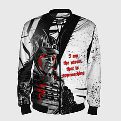 Бомбер мужской Samurai Casey Edwards - Bury the Light Vergils Bat, цвет: 3D-черный