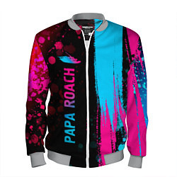 Мужской бомбер Papa Roach Neon Gradient