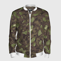 Бомбер мужской Камуфляж Multicam, цвет: 3D-белый