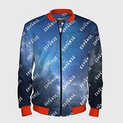 Бомбер мужской The Expanse pattern, цвет: 3D-красный
