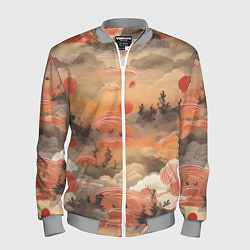 Мужской бомбер Japen pattern