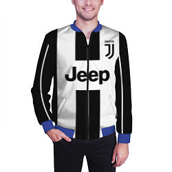 Бомбер мужской Juventus collection, цвет: 3D-синий — фото 2