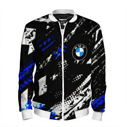 Мужской бомбер BMW stripes color auto sport