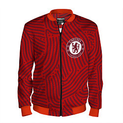 Бомбер мужской Chelsea отпечатки, цвет: 3D-красный
