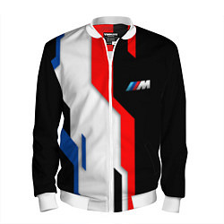 Бомбер мужской BMW - униформа, цвет: 3D-белый