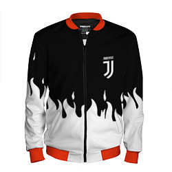 Бомбер мужской Juventus fire, цвет: 3D-красный