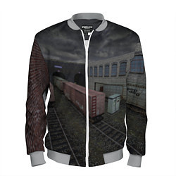 Бомбер мужской Counter Strike 1 6 de train, цвет: 3D-меланж