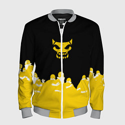 Бомбер мужской Боевой отряд Полный провал Fighter D, цвет: 3D-меланж