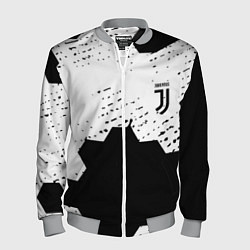 Мужской бомбер Juventus hexagon black sport