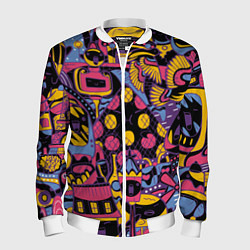 Бомбер мужской О Париж, цвет: 3D-белый