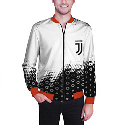 Бомбер мужской Juventus sport steel, цвет: 3D-красный — фото 2