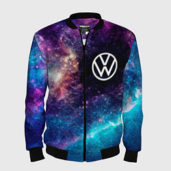 Бомбер мужской Volkswagen space auto, цвет: 3D-черный