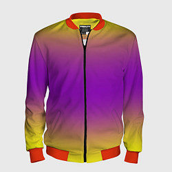 Бомбер мужской Градиент текстура абстракция, цвет: 3D-красный