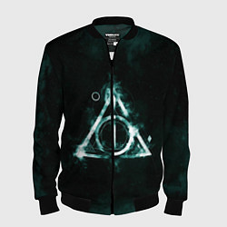 Бомбер мужской Дары смерти, цвет: 3D-черный