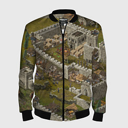 Бомбер мужской Stronghold Crusader Definitive Edition, цвет: 3D-черный