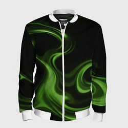Мужской бомбер Green black