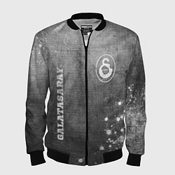 Бомбер мужской Galatasaray - grey gradient вертикально, цвет: 3D-черный