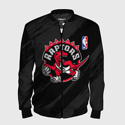 Бомбер мужской Toronto Raptors - NBA team, цвет: 3D-черный