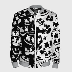 Мужской бомбер Doom x Marshmello pattern