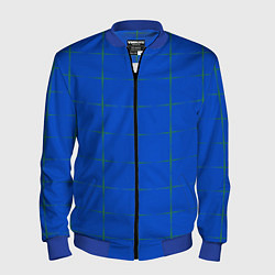 Мужской бомбер Color blue stripes