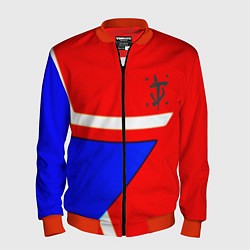 Мужской бомбер Doom star geometry