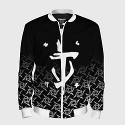 Бомбер мужской Doom ninja, цвет: 3D-белый