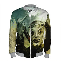 Бомбер мужской Slipknot, цвет: 3D-меланж