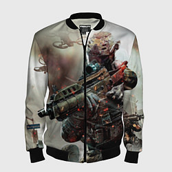 Бомбер мужской Ghost Recon, цвет: 3D-черный