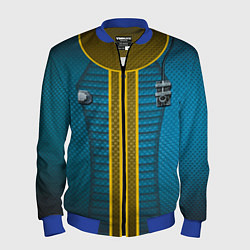 Бомбер мужской Overalls 111, цвет: 3D-синий
