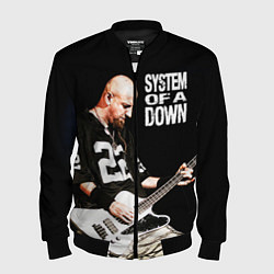 Бомбер мужской System of a Down, цвет: 3D-черный