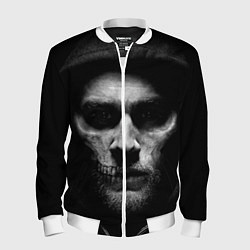 Бомбер мужской Sons Of Anarchy, цвет: 3D-белый