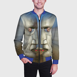 Бомбер мужской Pink Floyd The division bell, цвет: 3D-синий — фото 2