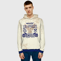 Толстовка-худи мужская Moto t-shirt 1, цвет: 3D-синий — фото 2