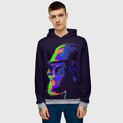 Толстовка-худи мужская McGregor Neon, цвет: 3D-меланж — фото 2