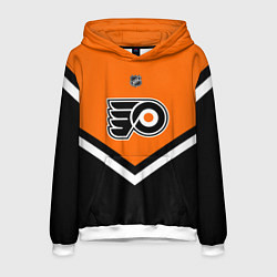 Толстовка-худи мужская NHL: Philadelphia Flyers, цвет: 3D-белый