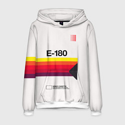 Толстовка-худи мужская VHS E-180, цвет: 3D-белый