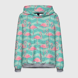 Мужская толстовка Flamingo Pattern