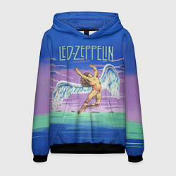 Толстовка-худи мужская Led Zeppelin: Angel, цвет: 3D-черный