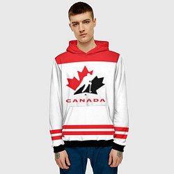 Толстовка-худи мужская Canada Team, цвет: 3D-черный — фото 2
