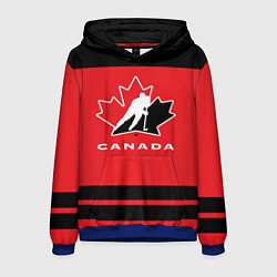 Толстовка-худи мужская Canada Team, цвет: 3D-синий