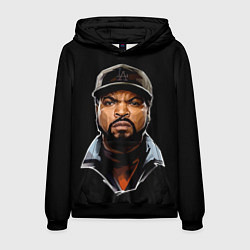 Толстовка-худи мужская Ice Cube, цвет: 3D-черный