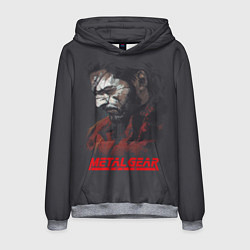 Толстовка-худи мужская Metal Gear Solid, цвет: 3D-меланж