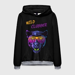 Толстовка-худи мужская Wild Clubber, цвет: 3D-меланж