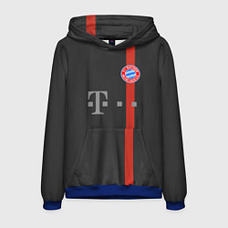 Толстовка-худи мужская Bayern FC: Black 2018, цвет: 3D-синий