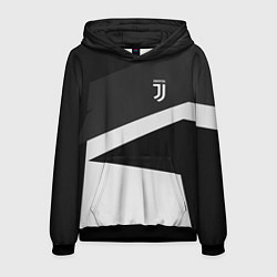 Толстовка-худи мужская FC Juventus: Sport Geometry, цвет: 3D-черный