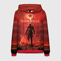 Толстовка-худи мужская Dark Souls: Red Sunrise, цвет: 3D-красный