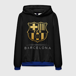 Толстовка-худи мужская Barcelona Gold Edition, цвет: 3D-синий