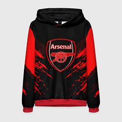 Толстовка-худи мужская Arsenal FC: Sport Fashion, цвет: 3D-красный